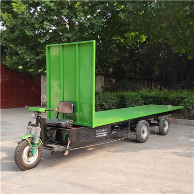 夏季的到來電動(dòng)平板車對漂流船運(yùn)輸起到大作用